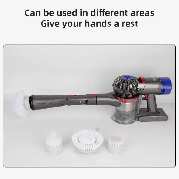 Cleaning Brush Attachment Set For Dyson V11 / V10 / V8 / V7 Hard Bristle Bathtub Floor Brush by bashfashion