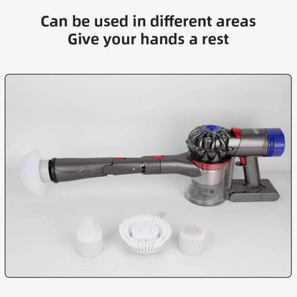 Cleaning Brush Attachment Set For Dyson V11 / V10 / V8 / V7 Hard Bristle Bathtub Floor Brush by bashfashion