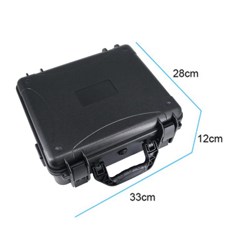For DJI Air 3 Portable Waterproof and Shockproof Drone Storage Box Safety Explosion-proof Box(Black) by bashfashion