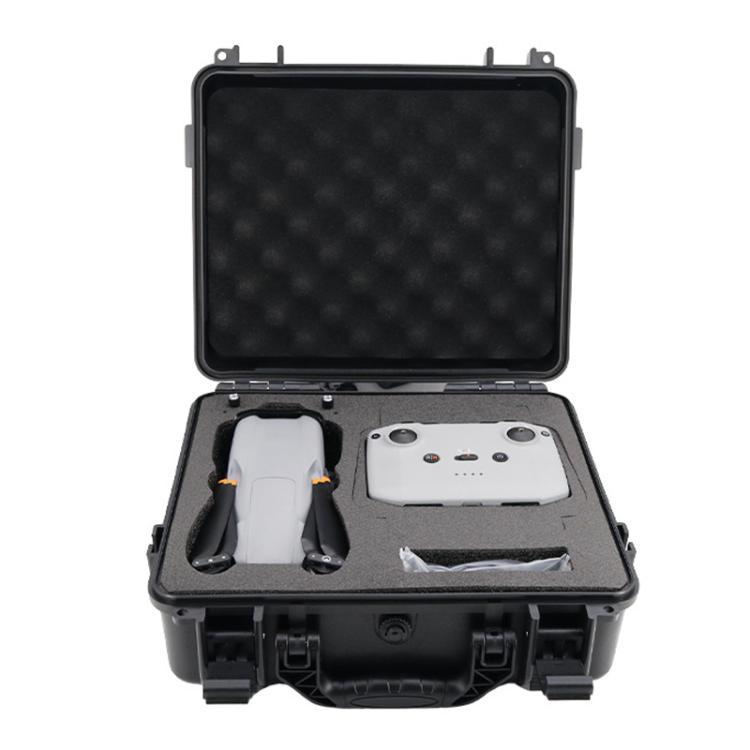 For DJI Air 3 Portable Waterproof and Shockproof Drone Storage Box Safety Explosion-proof Box(Black) by bashfashion