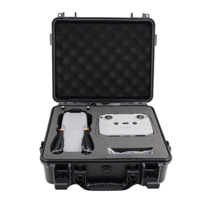 For DJI Air 3 Portable Waterproof and Shockproof Drone Storage Box Safety Explosion-proof Box(Black) by bashfashion