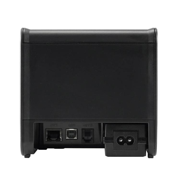 Xprinter XP-80T 80mm QR Code Supermarket Receipt Label Thermal Printer, Spec: USB+Lan(UK Plug) by Xprinter