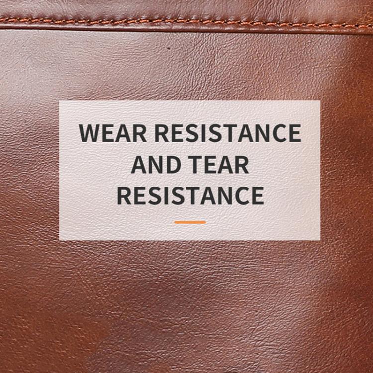 BULL CAPTAIN 054 Large Capacity Retro Business Top Layer Cowhide Hand-held Briefcase(Black) by BULL CAPTAIN