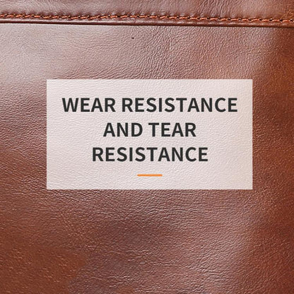 BULL CAPTAIN 054 Large Capacity Retro Business Top Layer Cowhide Hand-held Briefcase(Black) by BULL CAPTAIN