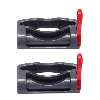 2pcs For Dyson V7 / V8 / V10 / V11 / V15 Vacuum Cleaner Switch Latch Retainer(Main Body Gray+Red) by bashfashion