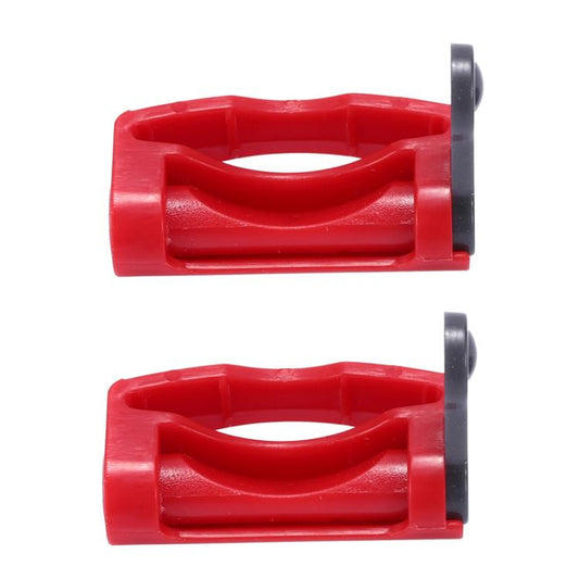 2pcs For Dyson V7 / V8 / V10 / V11 / V15 Vacuum Cleaner Switch Latch Retainer(Main Body Red+Gray) by bashfashion