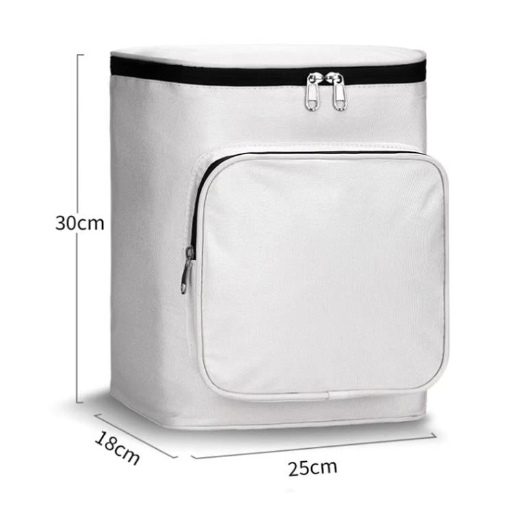 Electric Vehicle Front Helmet Raincoat Storage Waterproof Bag, Color: Black by bashfashion