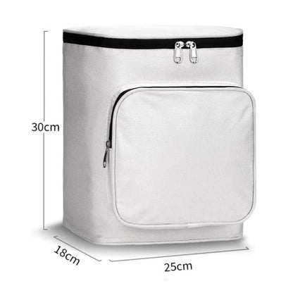 Electric Vehicle Front Helmet Raincoat Storage Waterproof Bag, Color: Black by bashfashion