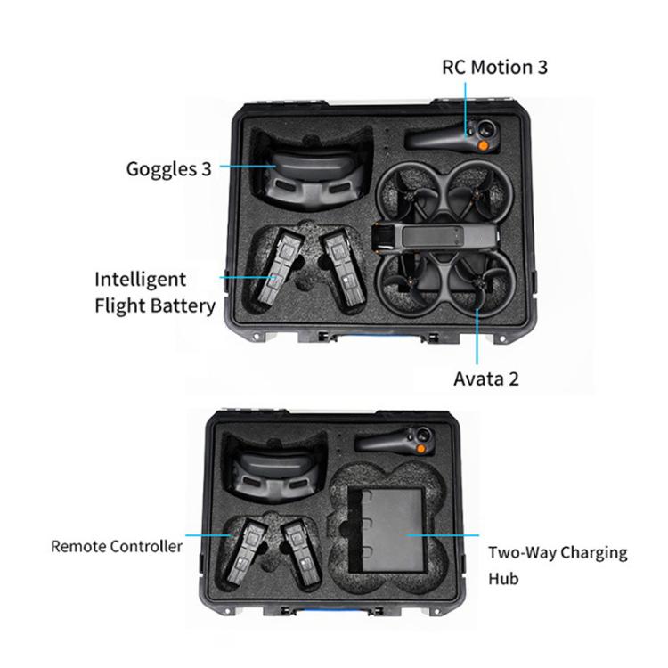 For DJI NEO Sensory Suit Hard Shell Pressure-Proof Explosion-Proof Storage Box by bashfashion