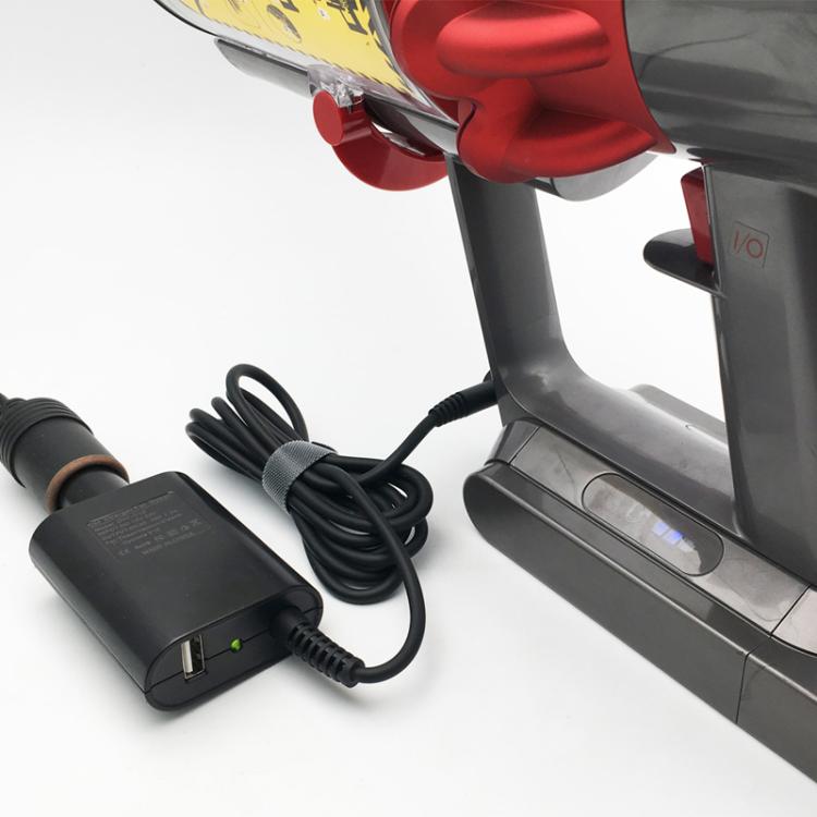 For Dyson V10 / V11 Vacuum Cleaner 30.45V Car Charger by bashfashion