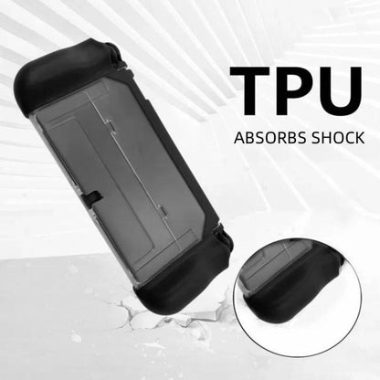 For Nintendo Switch OLED / Joy-Con 2 In 1 Protective Case TPU Cover Support(Translucent) by bashfashion