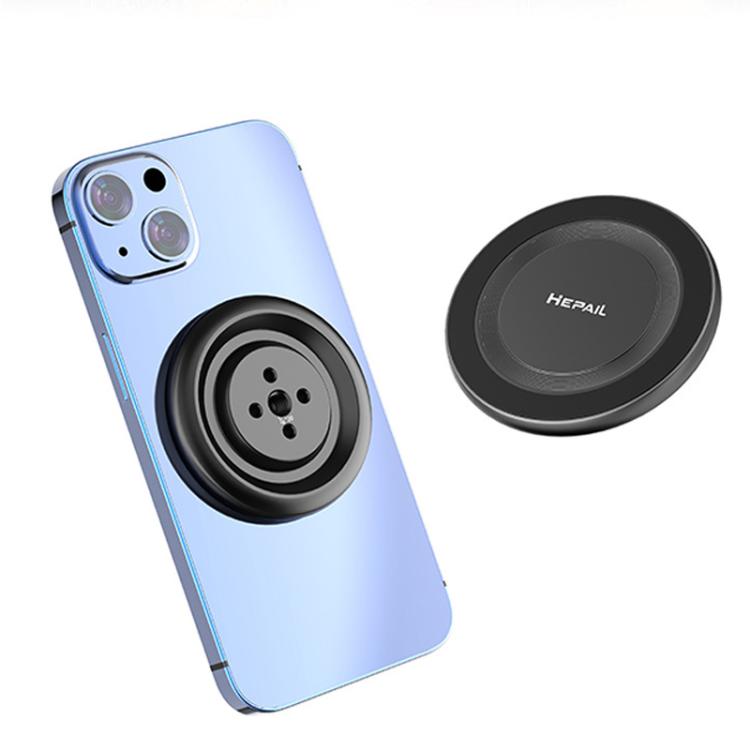 HEPAIL MS01 Mobile Phone Photography Magsafe Magnetic Mount Stabilizer Gimbal Magnetic Adapter For DJI Osmo Mobile 6 / Osmo Mobile SE / OM 5 / OM 4 / OM 4 SE by HEPAIL