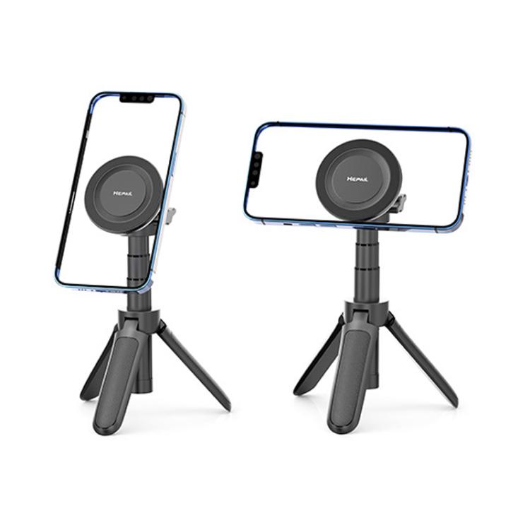 HEPAIL MS01 Mobile Phone Photography Magsafe Magnetic Mount Stabilizer Gimbal Magnetic Adapter For DJI Osmo Mobile 6 / Osmo Mobile SE / OM 5 / OM 4 / OM 4 SE by HEPAIL
