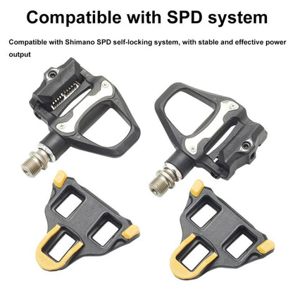 RACEWORK 1pair Road Bicycle Riding Anti-slip Self-locking Pedals(R26) by RACEWORK