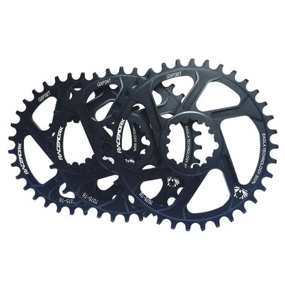 RACEWORK 7075-T6 For SRAM Mountain Bike Single Plate Round Bicycle Sprocket, Spec: 3mm 38T by RACEWORK