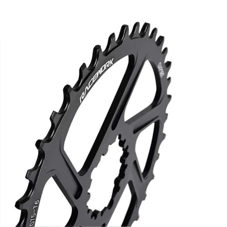 RACEWORK 7075-T6 For SRAM Mountain Bike Single Plate Round Bicycle Sprocket, Spec: 6mm 32T by RACEWORK