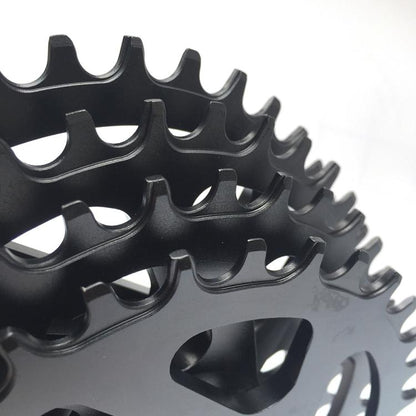 RACEWORK 7075-T6 For SRAM Mountain Bike Single Plate Round Bicycle Sprocket, Spec: 6mm 32T by RACEWORK