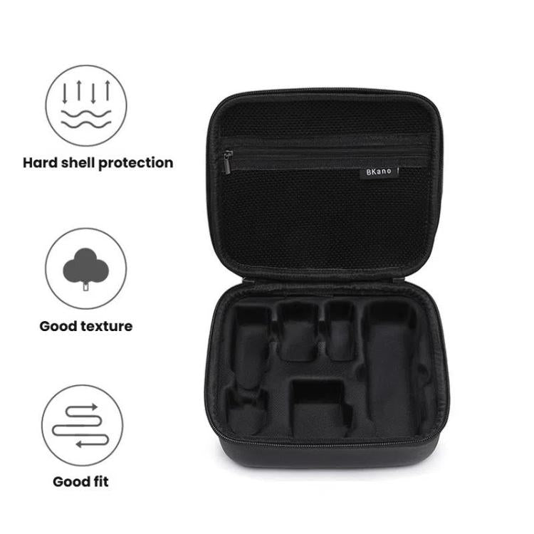 BKANO For DJI Osmo Pocket 3 Storage Bag All-in-One Kit Organizer Portable Backpack Case(Black) by BKANO