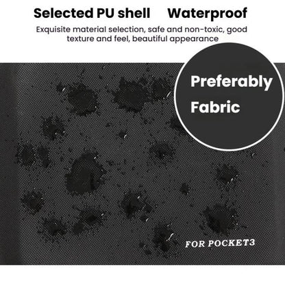 BKANO For DJI Osmo Pocket 3 Storage Bag All-in-One Kit Organizer Portable Backpack Case(Black) by BKANO