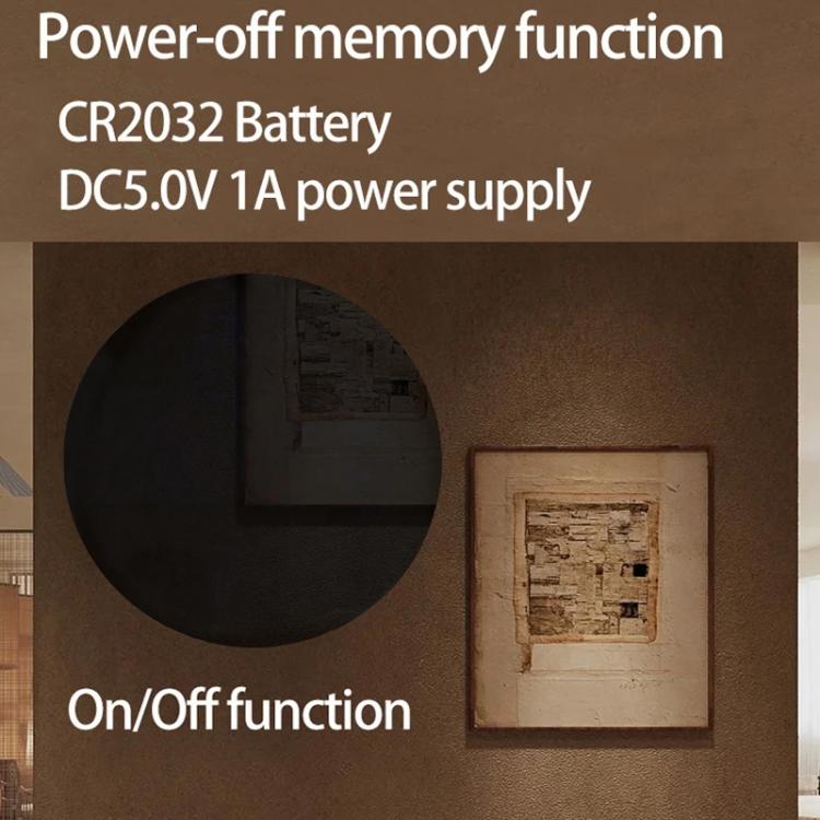 11.6-Inch White Light Wall Clock With Remote Control Multi-Functional Alarm Clock Bamboo+Black by bashfashion