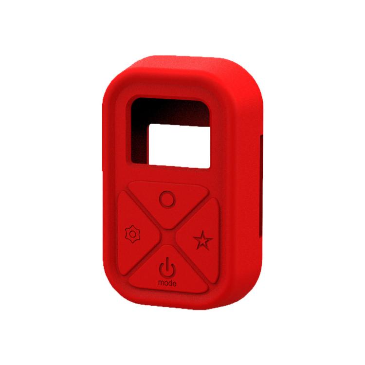 For TELESIN T10 Remote Control Silicone Protective Case Anti-scratch and Drop-proof Cover(Red) by bashfashion