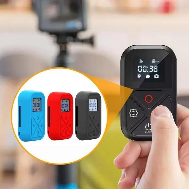 For TELESIN T10 Remote Control Silicone Protective Case Anti-scratch and Drop-proof Cover(Black) by bashfashion