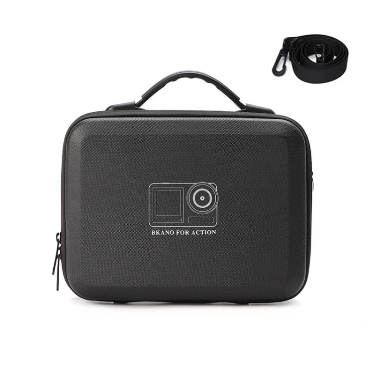 BKANO For DJI Osmo Action 3 / 4 / 5 Pro Sports Camera Storage Bag Portable Protective Bag Case(Black) by BKANO