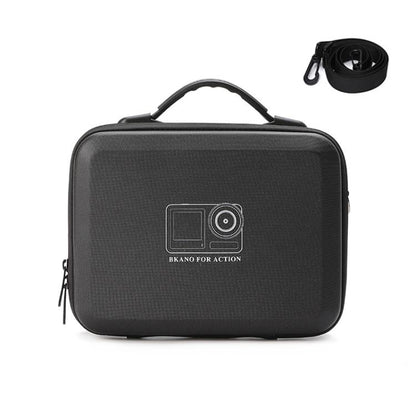 BKANO For DJI Osmo Action 3 / 4 / 5 Pro Sports Camera Storage Bag Portable Protective Bag Case(Black) by BKANO