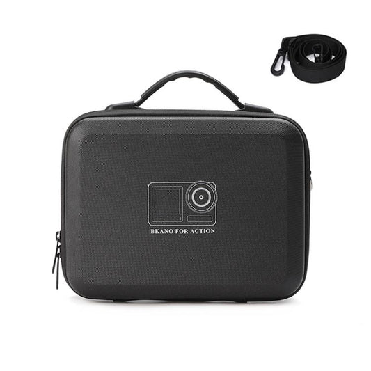 BKANO For DJI Osmo Action 3 / 4 / 5 Pro Sports Camera Storage Bag Portable Protective Bag Case(Black) by BKANO