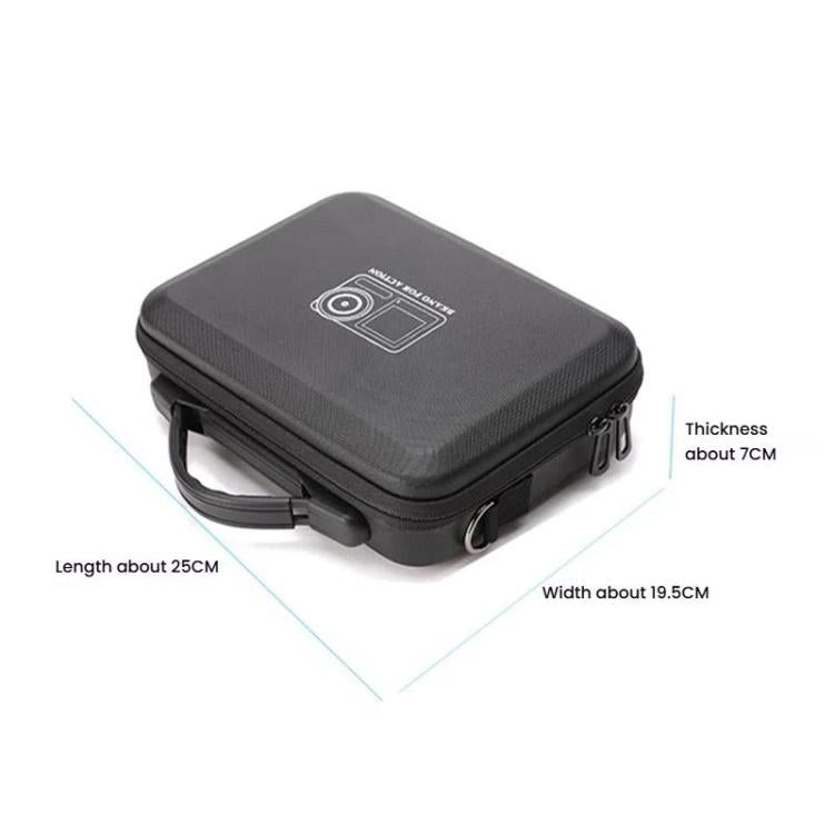 BKANO For DJI Osmo Action 3 / 4 / 5 Pro Sports Camera Storage Bag Portable Protective Bag Case(Black) by BKANO