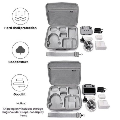 BKANO For DJI Flip Smooth Flying Tri-Power Kit Storage Bag Shock Absorbing Storage Case Backpack(For RC 2 With Screen) by BKANO