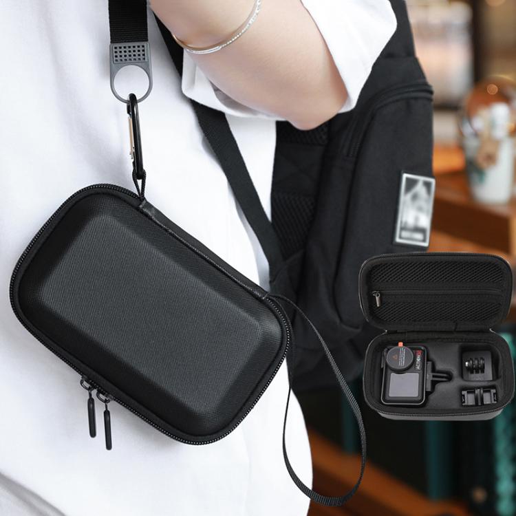 BKANO For DJI Osmo Action 3 / 4 / 5 Pro Storage Bag Sports Camera Handbag(Black) by BKANO