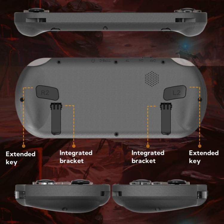 4.5-inch IPS Screen 64G Handheld Game Console Built-in 20000 Games, Model: SF3000 by bashfashion