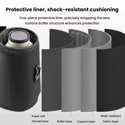 PGYTECH SLR Camera Telephoto Lens Waterproof Storage Bag, Size: M by PGYTECH