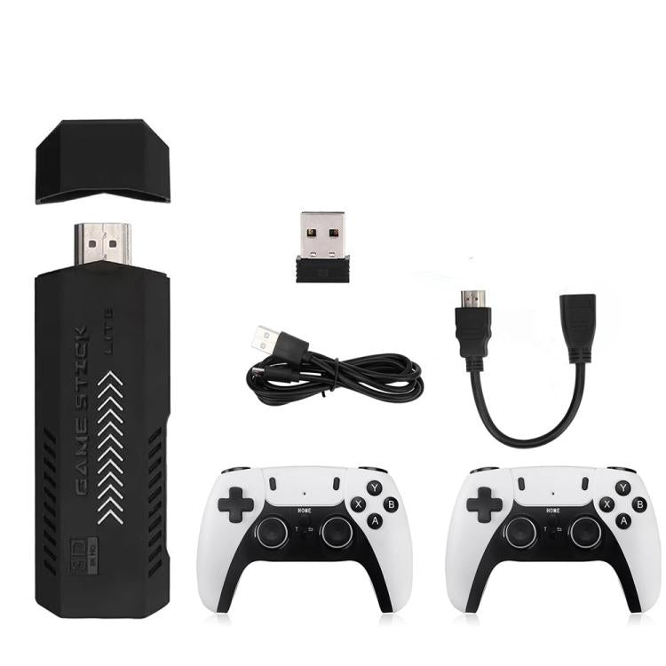 M10 Pro 4K TV Game Player 3D HD Retro Video Game Console 64G With Wired Controller by bashfashion