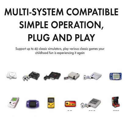 M10 Pro 4K TV Game Player 3D HD Retro Video Game Console 128G With Charged Controller by bashfashion