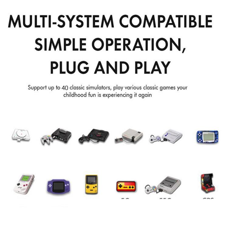 M10 Pro 4K TV Game Player 3D HD Retro Video Game Console 64G With Charged Controller by bashfashion