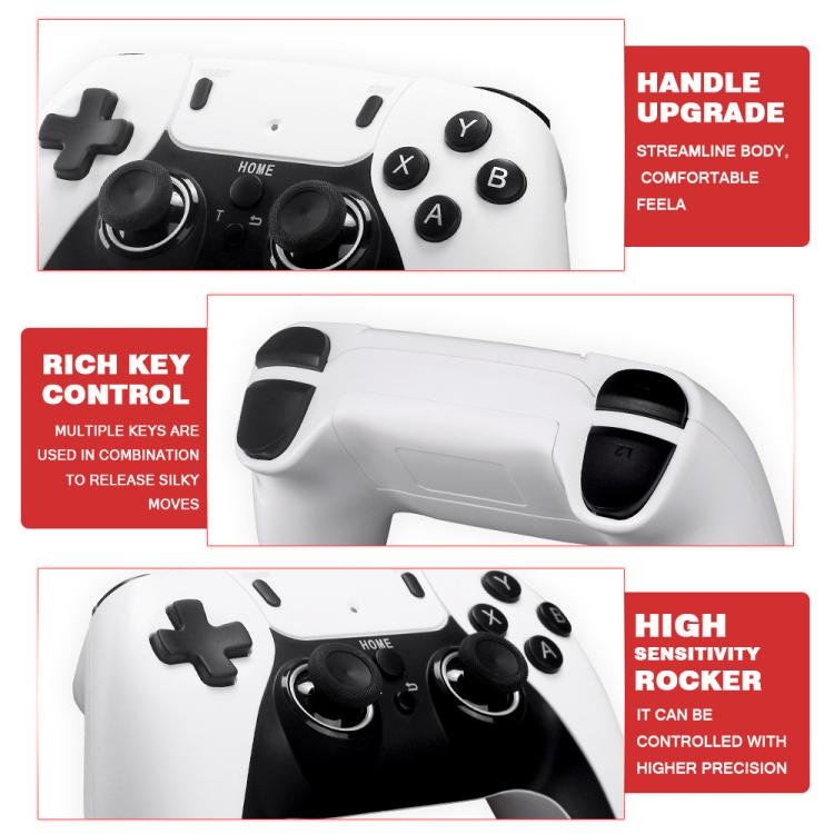 M10 Pro 4K TV Game Player 3D HD Retro Video Game Console 128G With Charged Controller by bashfashion