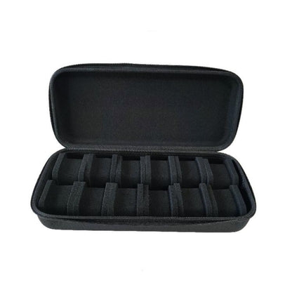Large-capacity Smart Watch Storage Box with Sponge Inner Tray Portable Watch Storage Bag(12-slots) by bashfashion