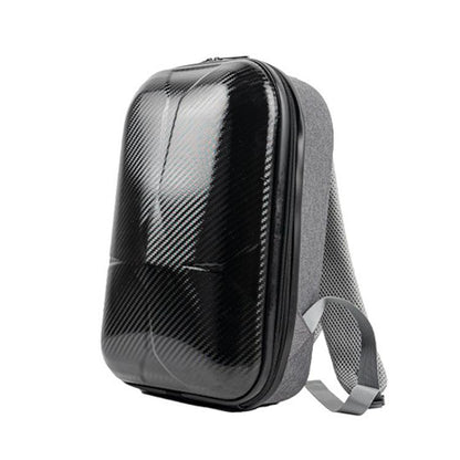 For DJI RS 4 Mini Large Capacity Waterproof Handheld Stabilizer PC Hard Shell Backpack(Carbon Fiber) by bashfashion