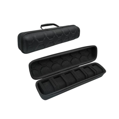 EVA Hard Shell Portable Watch Storage Box Jewelry Watch Dustproof Bag, Spec: 6-grids 41x9.5x8.5cm by bashfashion