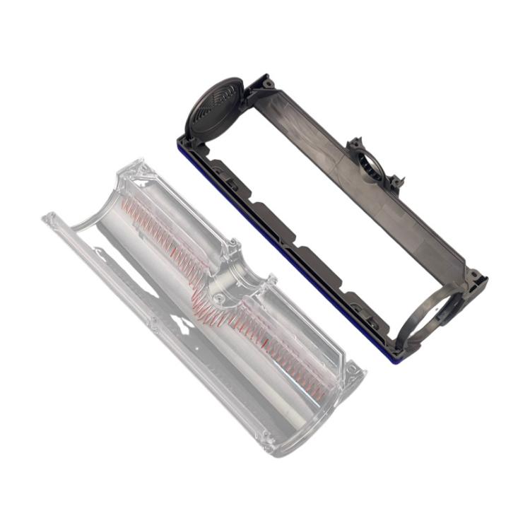 For Dyson V8 / V10 Vacuum Cleaner Anti-Tangle Direct Drive Floor Brushes Transparent Body Parts, Style: Shell Kits by bashfashion