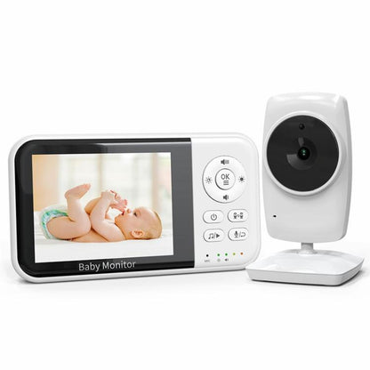 3.2 inch LCD Wireless Video Baby Monitor 2 Way Audio Talk Night Vision Surveillance Security Camera US Plug by bashfashion
