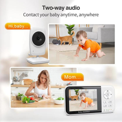 3.2 inch LCD Wireless Video Baby Monitor 2 Way Audio Talk Night Vision Surveillance Security Camera US Plug by bashfashion