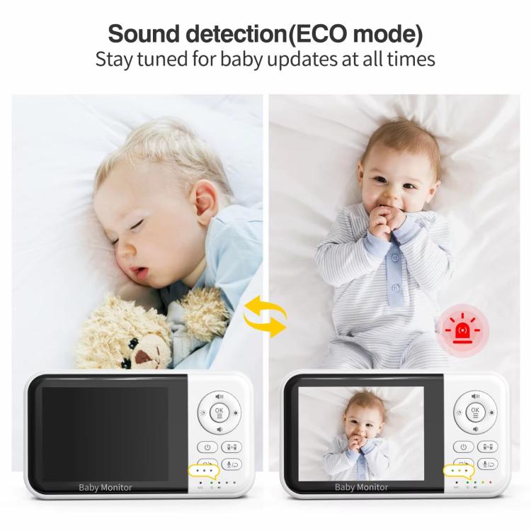 3.2 inch LCD Wireless Video Baby Monitor 2 Way Audio Talk Night Vision Surveillance Security Camera UK Plug by bashfashion