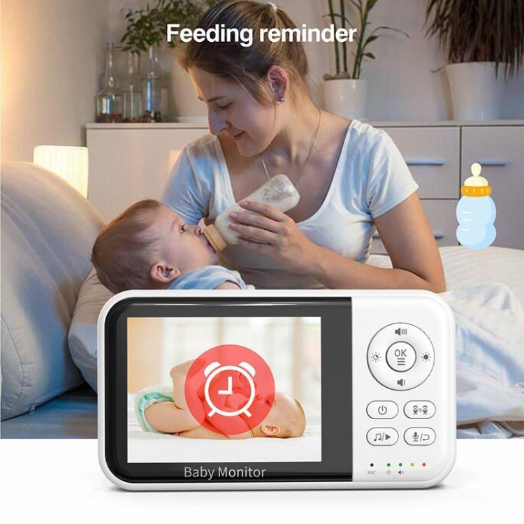 3.2 inch LCD Wireless Video Baby Monitor 2 Way Audio Talk Night Vision Surveillance Security Camera EU Plug by bashfashion