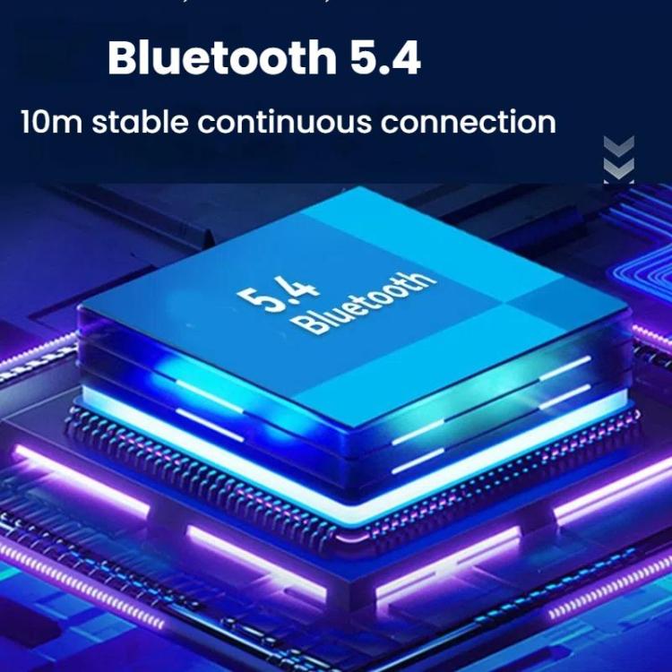 Bluetooth Earpiece Single Ear Clip-On Non-Intrusive Design Sports Headphones for Running(Skin) by bashfashion