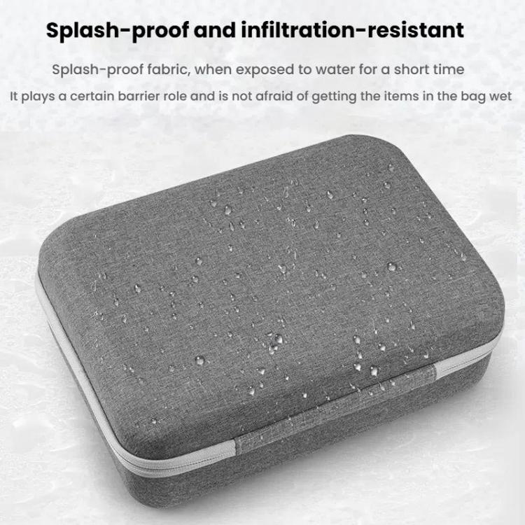 For DJI Flip XFJI Smooth Fly Portable Storage Bag Handheld Shoulder Bag(Gray) by XFJI