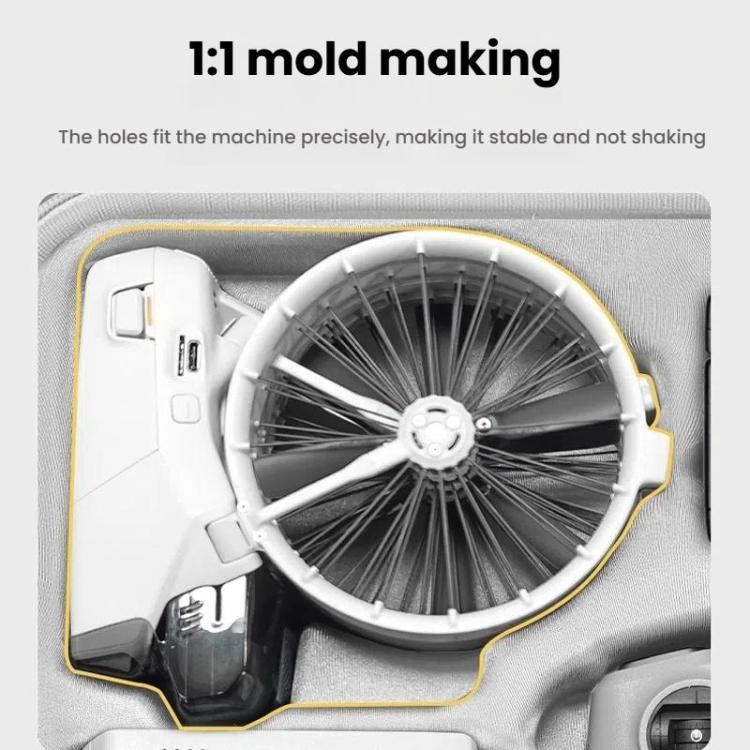 For DJI Flip XFJI Smooth Fly Portable Storage Bag Handheld Shoulder Bag(Gray) by XFJI