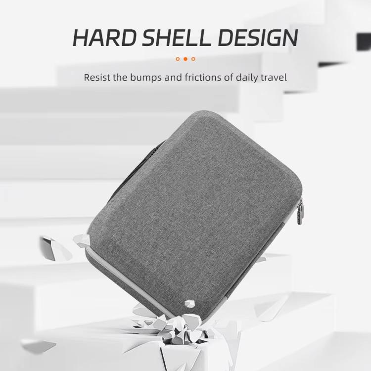 For DJI Flip XFJI Smooth Fly Portable Storage Bag Handheld Shoulder Bag(Gray) by XFJI